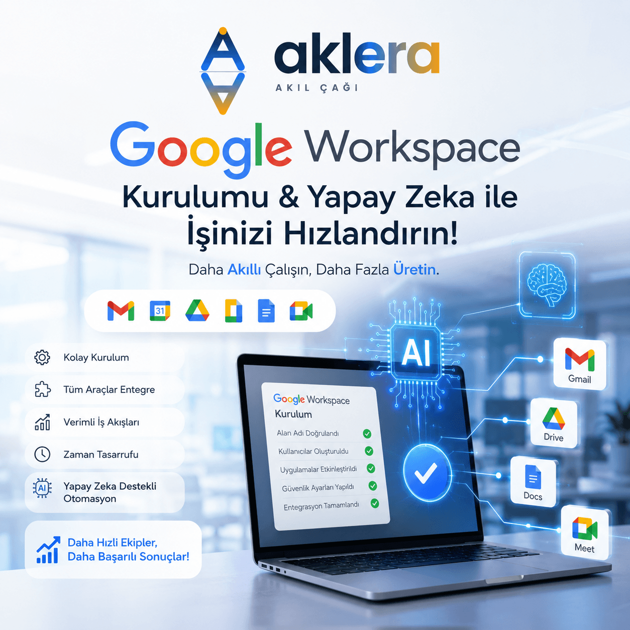 Google Workspace Kurulumu — detay